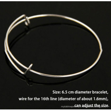 Bracelet ajustable en fil extensible pour femme